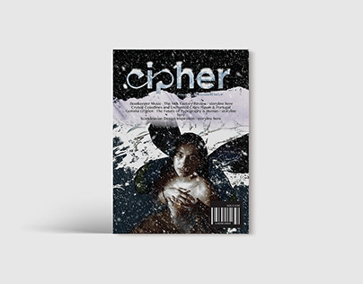 Cipher Magazine Design