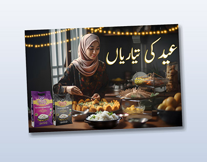 Eid Post Design for INAYA Rice