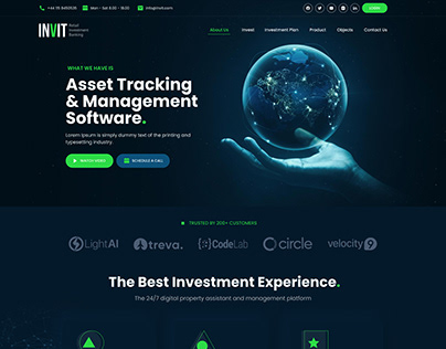Redesign of Invit Landing Page