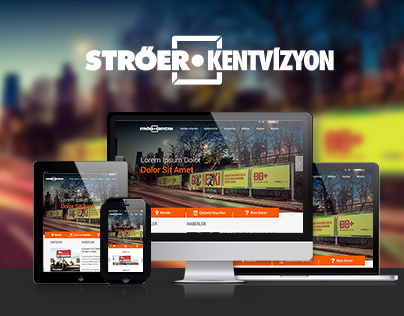 Ströer Kentvizyon - Responsive Corporate Website