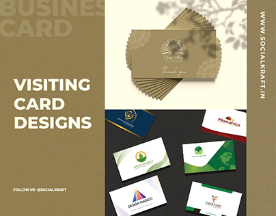Business & Visiting Card Designs - Socialkraft