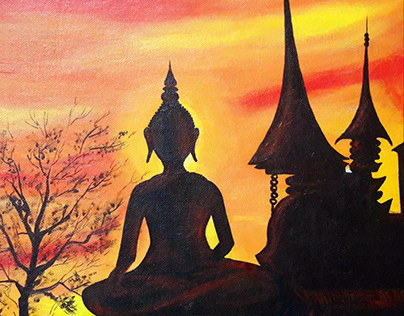 Painting - Budha