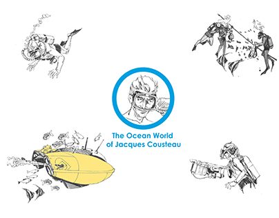 Exhibit Design - The Ocean World of Jacques Cousteau