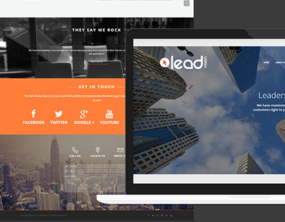 LeadVision Website Re-Design