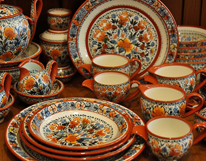 Tableware for ethnic restaurant