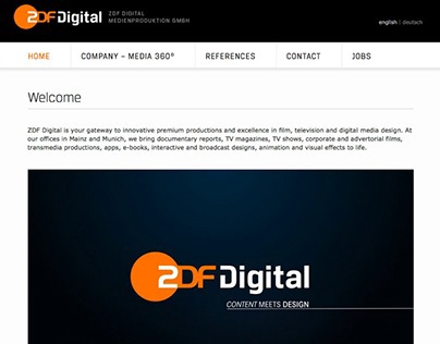 ZDF DIGITAL / SCREEN DESIGN