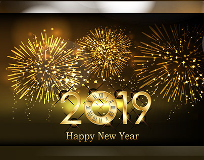 Homepage Banner, Happy New Year, Banner, New Year 2019