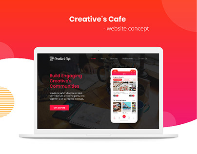 Creative's Cafe-Website