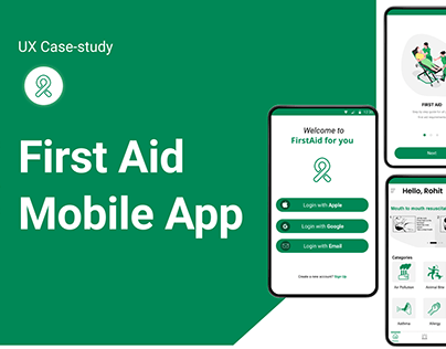 First Aid Mobile App UX Case study