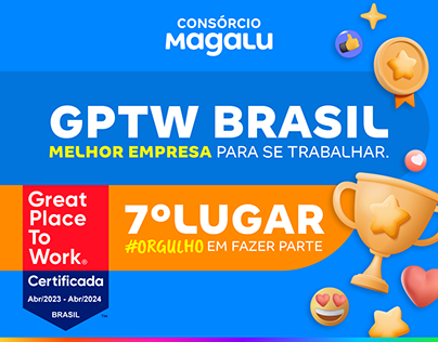 GPTW Brasil 2023 - Consórcio Magalu