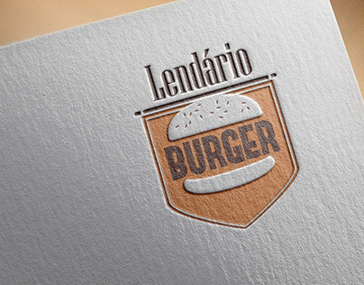 Logotipo Lendário Burger