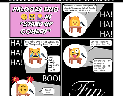Emoji Palooza: Webcomic Strip #21 (09/18/2023)
