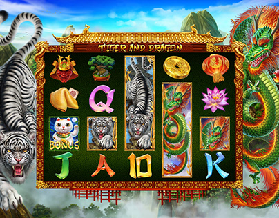 Slot machine for SALE – “Tiger and Dragon”