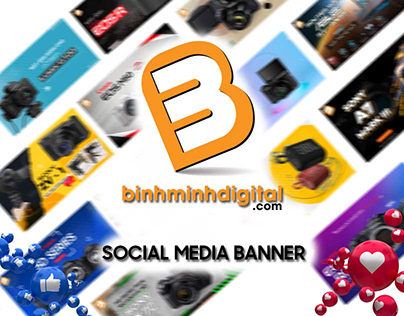 [Social Media Banner] Bình Minh Digital | DSLR, Sound..
