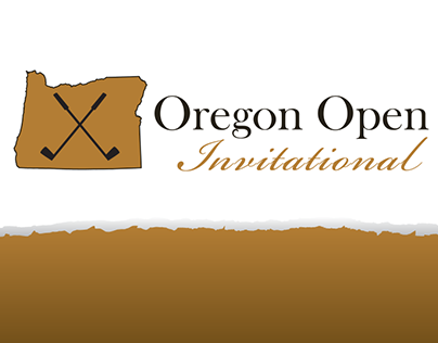 Oregon Open Invitational Logo & Visual Design