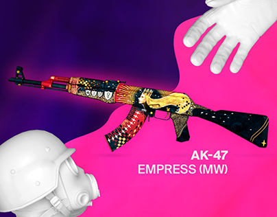 CS:GO Skins (Ak-47 Empress (MW))
