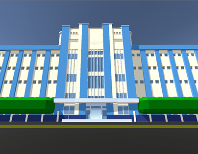 "Colegio Cristóbal Colón" Ecuador Guayaquil Model 3D