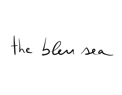 the bleu sea | minimalistic art project | @thebleusea