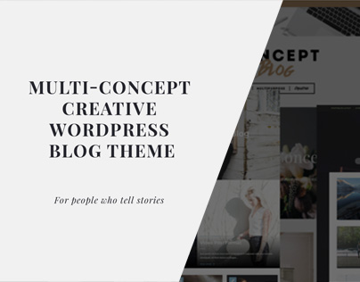 Concept Blog - Powerful Creative WordPress Theme
