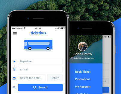 Ticket Bus / App Design Project