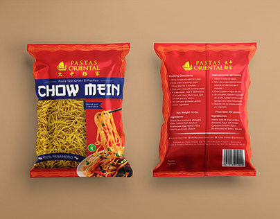 Chow Mein Packaging - Redesigned