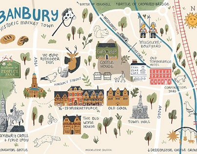 Banbury Map: Historical Version