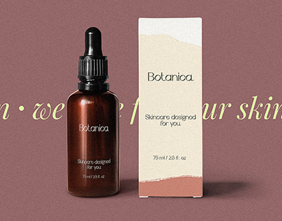 Botanica Skincare — Brand Identity Design