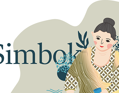 Simbok Jamu | local herbal | traditional | illustration