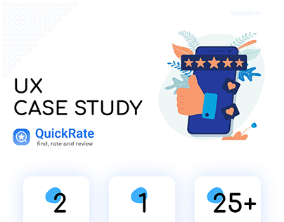 QuickRate: Rating App UX Case Study