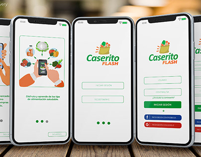 Caserito Flash App · UX/UI Desing
