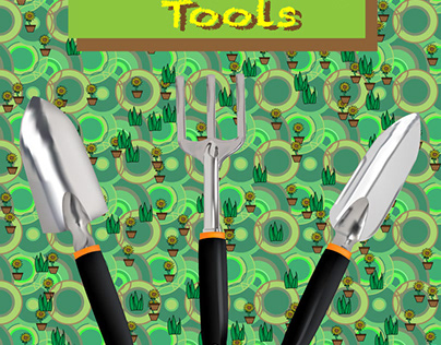 Gardening Tools (Gradient Mesh)