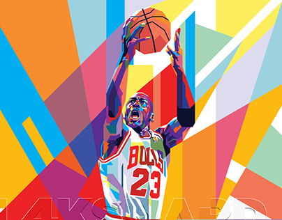 Michael Jordan Fan Art WPAP #1