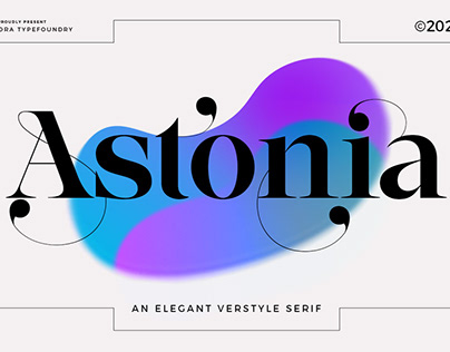 Astonia Typeface