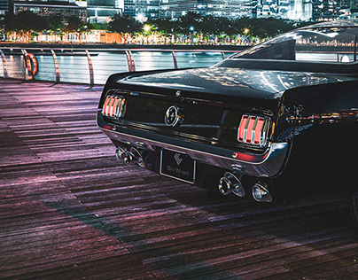 65 Ford Mustang Fastback Nightrider
