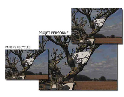 Projet Personnel/ Papiers recyclés