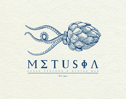 METUSIA Seafood - Branding
