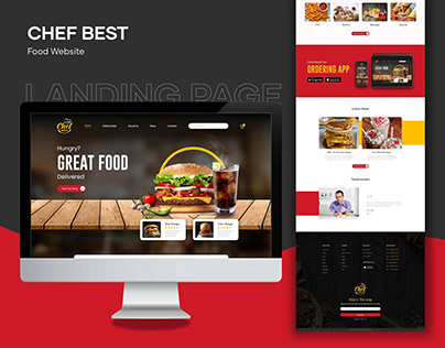 Chef Best Webstie/ Landing Page