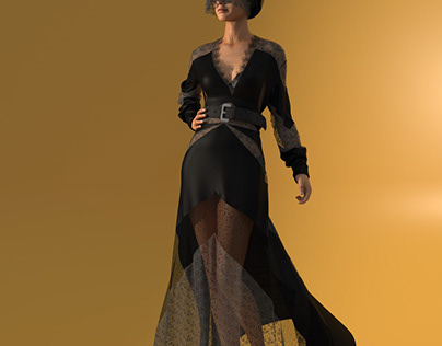Project thumbnail - Silk dress visualisation