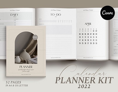 Canva Planner & 2022 Calendar Kit v2