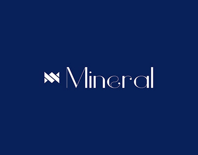 Mineral sportswear - logo branding identity .