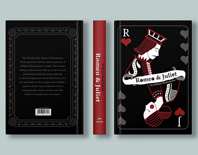 Romeo and Juliet- book cover design