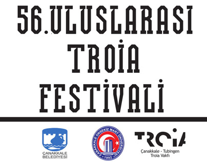 Troia Festivali (Afiş Çalışması)