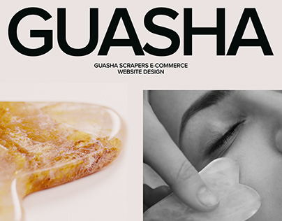 Project thumbnail - E-COMMERCE | GUASHA WEBSITE DESIGN