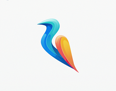 Bird Logo Template concept✍️
