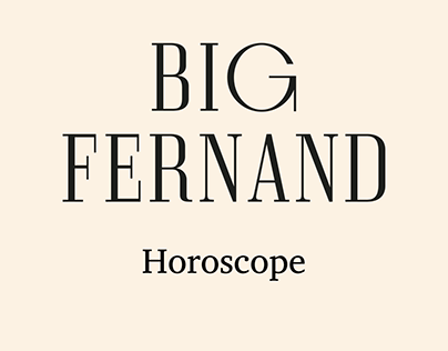 Horoscope Big Fernand
