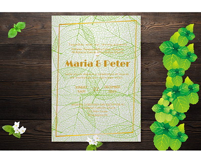 Wedding Invitation from Mint Collection