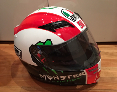 Helmet replica Marco Simoncelli AGV