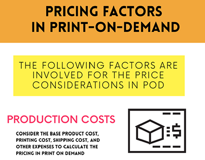 Pricing Factors In Print On Demand | Printchester
