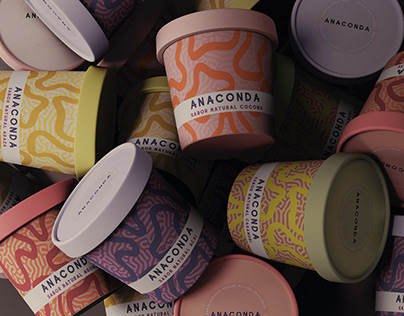 Branding Anaconda helado exótico