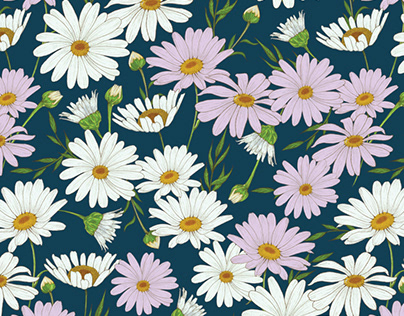 DAISY FLORAL PATTERN